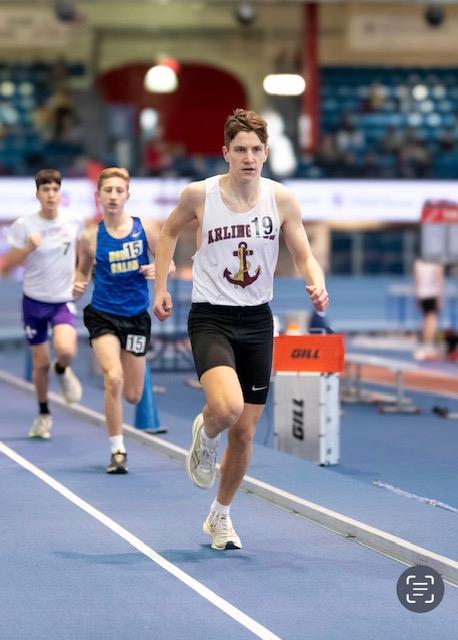 Jake Vandermark Indoor Track and Field